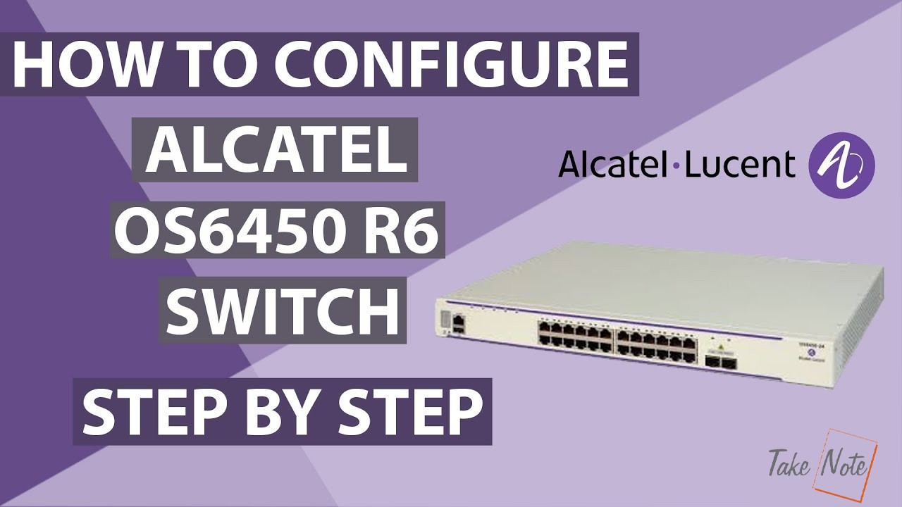 Cấu hình Voice VLAN cho switch Alcatel